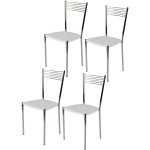 Tommychairs - set 4 chaises elegance pour cuisine, bar et salle à manger, robuste structure en acier ... Tommychairs - set 4 chaises elegance pour cuisine, bar et salle à manger, robuste structure en acier ...