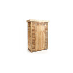 Cabane de jardin en bois 131x69x200 cm Cabane de jardin en bois 131x69x200 cm