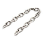 M chaine � maillon court diam�tre 10 inox a4 (vendu au m)