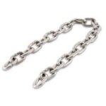 M chaine � maillon court diam�tre 2 inox a4 (vendu au m)