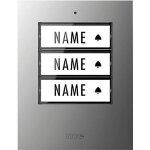 M - e modern - electronics - 41306 sonnette sans fil emetteur �clair�e, avec porte - nom