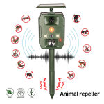 M - e - rpulsif  ultrasons solaire anti - nuisible pour chiens et chats, tueur d'insectes, de cafards, ...