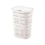 M - home - coffre  linge signature 55l blanc