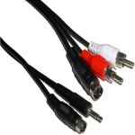 M tv c�ble audio + svhs 5m / m - bematik