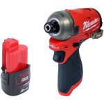 M12 fqid - 201 cl  choc sans fil 12 v 50 nm 1 / 4'' brushless + 1x batterie 2, 0 ah - sans chargeur ...