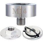 M14 x kit de conversion de meuleuse avec �crou � bride en acier et adaptateur � lib�ration rapide
