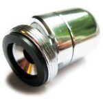 M24 m�le 24mm laiton chrom� pivot brise jet robinet ajutage bec a�rateur