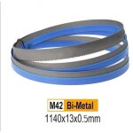 M42 bimétallique lames de scie à ruban 1140 x 13 x 0, 65mm 14 / 18 dpp convient pour güde mbs 105 v M42 bimétallique lames de scie à ruban 1140 x 13 x 0, 65mm 14 / 18 dpp convient pour güde mbs 105 v