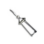 Masticateur lame courbe chrome