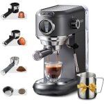 Machine � caf� 4en1 - dolce gusto - 15 bars - mousseur � vapeur r�glable - design compact