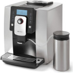 Machine � caf� automatique one touch avec r�servoir � lait de 600 ml, argent hendi 208984