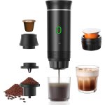 Machine � caf� espresso portable 15 bars ? cafeti�re �lectrique sans fil avec usb rechargeable, compatible ...