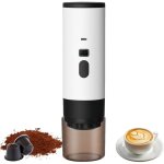 Machine � caf� portable, 3 en 1 cafetiere portable, auto - chauffante, rechargeable cafetiere electrique ...