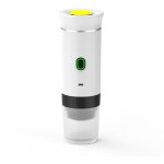 Machine � caf� portable 3 en 1 sans fil pour la voiture, la maison et les voyages. compatible avec capsules ...