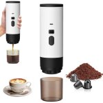 Machine à cafe portable, 3en1 cafetière à expresso chauffage Électrique, 12v expresso cafetière rechargeable, ... Machine à cafe portable, 3en1 cafetière à expresso chauffage Électrique, 12v expresso cafetière rechargeable, ...