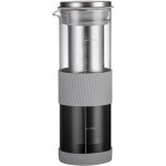Machine  caf portable pour infusion  froid, capacit de 800 ml, cafetires  froid en verre isolant ...