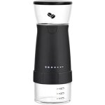 Machine � caf� portable, moulin � caf� �lectrique, moulin � caf� manuel en acier inoxydable pour la maison, ...