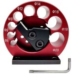 Machine � chevilles r�glable en alliage d'aluminium, 8 trous, perceuse �lectrique, fraisage du bois massif, ...