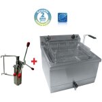 Machine a churros - 18 litres + doseur à chichis - sofraca Machine a churros - 18 litres + doseur à chichis - sofraca
