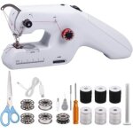 Machine � coudre �lectrique portable(piles non incluses), �quip� d'une aiguille et d'un fil, adapt�e ...