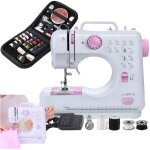 Machine � coudre portable vortech avec p�dale + kit de couture gratuit