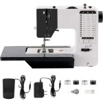 Machine � coudre professionnelle avec grande table � coudre, machine � coudre portable et polyvalente, ...