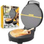 Machine � gaufres 1000 w, gaufrier rond commercial, machine � cornet de cr�me glac�e, rouleaux d'?ufs, ...