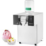 Mophorn - machine  glace commerciale en flocons de neige, 385 lb / 24 h, acier inoxydable, lectrique, ...