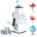Machine a glace pile, ice breaker, lames  double range d'angle 45, broyage glace efficace, conomie ...