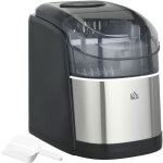 Homcom - machine � gla�ons 1, 7 l - r�servoir glace 0, 9 kg - pelle, panier - gris noir