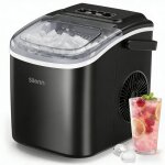 Machine � gla�ons autonettoyante - 9 gla�ons en 6min, 12 kg / 24h 2 tailles multisituations pour cuisine, ...