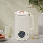 Machine � lait de soja, centrifugeuse de 1000 ml avec 10 lames machine � lait d'avoine avec d�marrage ...