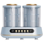 Machine � laver portable 22l 2 rouleaux - mini lave - linge compact pour sous - v�tements, voyage & domicile ...