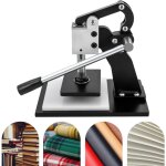 Machine de moulage manuelle pour moules en cuir, couteau laser, estampage � chaud, presse � mouler