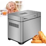 Machine � pain 19 en 1, en acier inoxydable avec panneau tactile num�rique, 650 w avec bo�te � ingr�dients ...