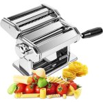 Machine � p�tes, fra�ches manuelle 7 �chelles, 403 en acier inoxydable pour tagliolini fettucine lasagnes ...