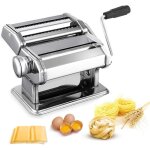 Machine � p�tes laminoir � p�tes en acier inoxydable pour tagliatelle / spaghettis / lasagnes / ravioles ...
