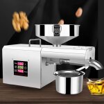 Machine � presser l'huile automatique 610w machine manuelle huile expeller machine d'extraction d'huile ...