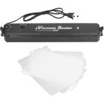 Machine sous vide alimentaire noir ? appareil multifonctionnel avec aspiration rapide, longueur de scellage ...