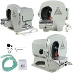 Machine � tailler les mod�les dentaires � l'eau, �quipement de laboratoire � disque abrasif, machine ...