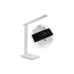 Maclean lampe de bureau led � intensit� variable lampe de bureau 9w avec chargeur qi � induction mce616 ...