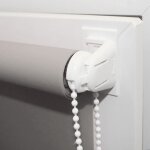 Madecostore - lot de 2 de fixations sans percer autocollantes pour store enrouleur - blanc