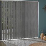 Madecostore - lot de 5 lamelles verticales 89mm tissées pour store californien - gris - l8, 9 x h280cm ... Madecostore - lot de 5 lamelles verticales 89mm tissées pour store californien - gris - l8, 9 x h280cm ...