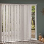 Madecostore - lot de 5 lamelles verticales 89mm unies pour store californien - gris dor - l8, 9 x h280cm ...