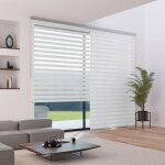 Madecostore - store enrouleur jour nuit abeille avec coffre - gamme must - blanc - l63 x h250cm