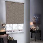 Madecostore - store enrouleur occultant  paillettes - gamme must - taupe - l104 x h190cm