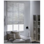 Madecostore - store enrouleur voile effet frost - gamme must - gris - l94 x h190cm