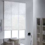 Madecostore - store enrouleur voile motif arabesque - gamme must - blanc - l154 x h190cm Madecostore - store enrouleur voile motif arabesque - gamme must - blanc - l154 x h190cm