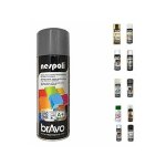 Madeinnature - lot de bombes de peinture - arosol nespoli 400ml - peinture en spray gris argent - lot ...
