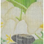 Madeinnature - rideau de porte perles bambou, intrieur et extrieur, porte d'entre, porte intrieure, ...